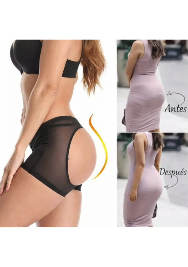 Panty Levanta Cola con Efecto Moldeador Natural y Ajuste Cómodo