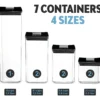 7 contenedores por sizes