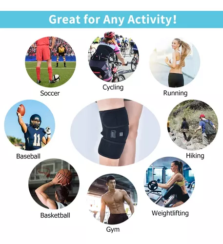 Rodillera de Calor USB ALIVIO RÁPIDO | 3 Temperaturas