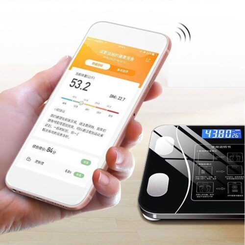 ✅ Báscula Eléctrica con App INTELIGENTE | 79 Medidas + Vidrio Templado