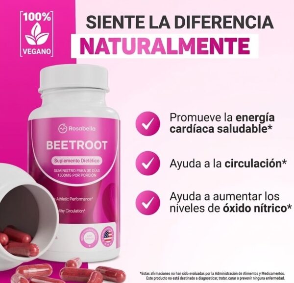 Suplemento energía natural
