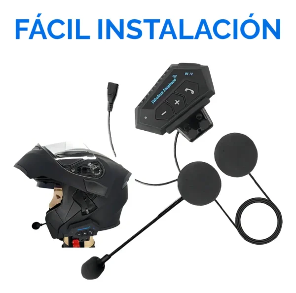 BT12 intercomunicador de fácil instalación