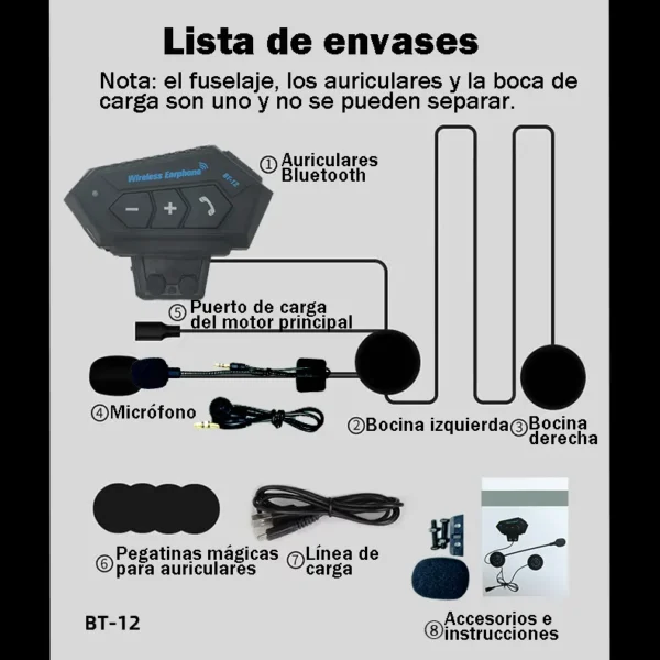 BT12 lista de envases