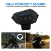 BT12 intercomunicador viaje cómodo y seguro