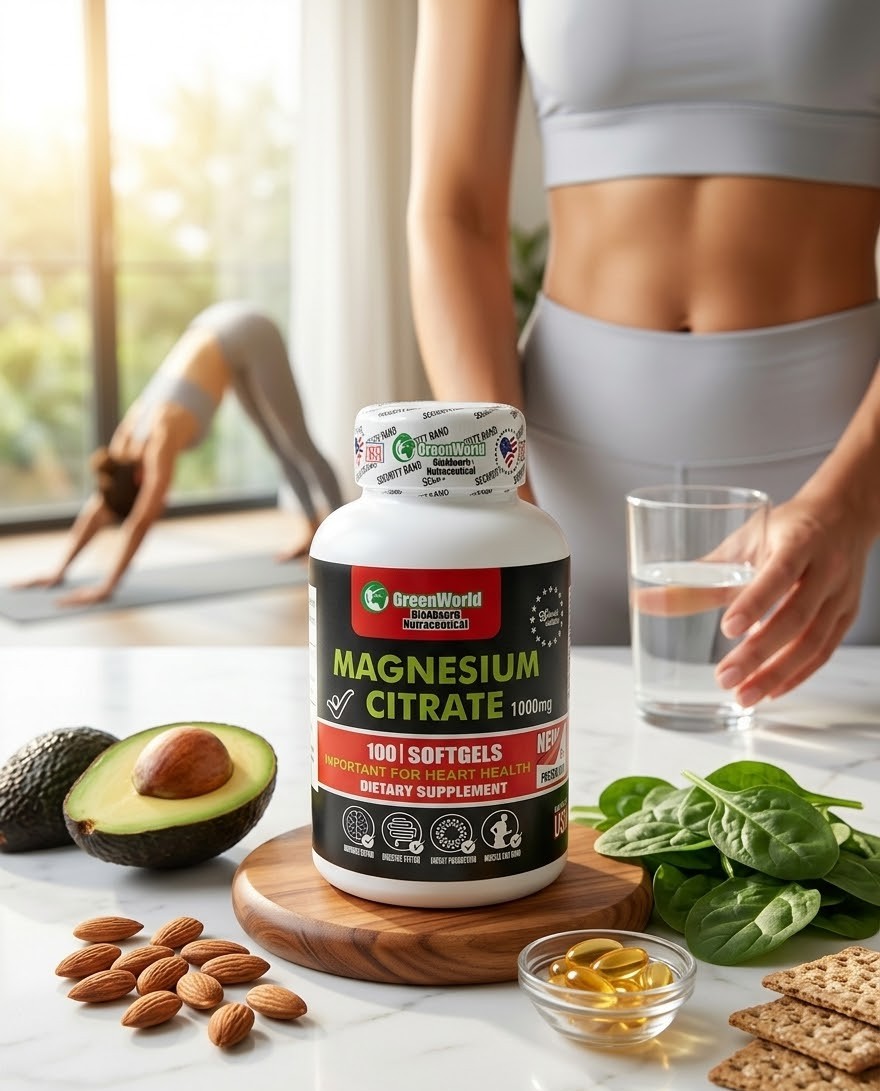 Citrato de Magnesio Greenworld | Beneficios incre&iacute;bles para energ&iacute;a