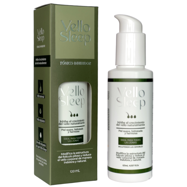 Inhibidor de Vello Permanente Vello Sleep | Indoloro y Natural
