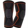 Rodillera Deportiva Ortopédica de Compresión | Naranja