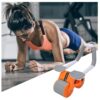 Rueda Abdominal Rebote Automático con Soporte de Codos y Temporizador