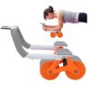 Rueda Abdominal Rebote Automático con Soporte de Codos y Temporizador