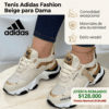 Tenis Adidas Fashion Beige Dama | Calidad AAA y Estilo Chic