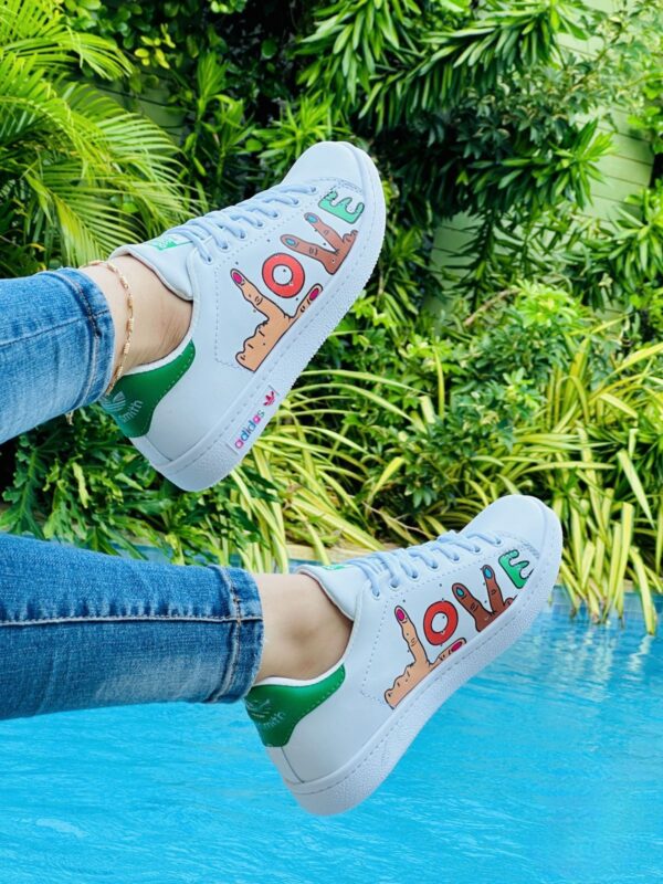 Tenis Advantage Extra Suave para Dama | Blanco Verde