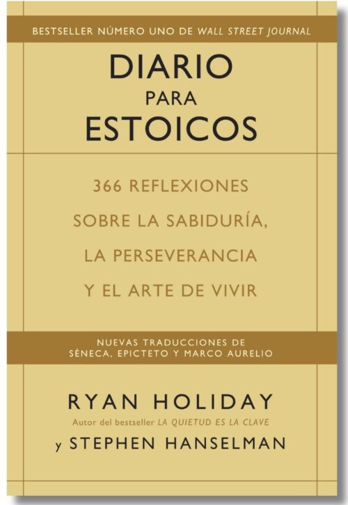 Portada Libro Diario para Estoicos - Ryan Holiday | 366 Reflexiones