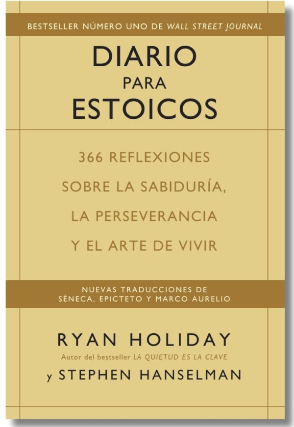Portada Libro Diario para Estoicos - Ryan Holiday | 366 Reflexiones