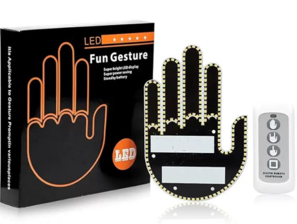 Mano LED de Gestos para Auto con Control Remoto | Fun Gesture