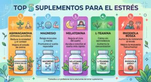 Top 5 suplementos para el estrés